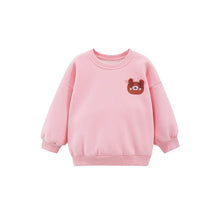 Load image into Gallery viewer, HC1090SE-Little Maven Plus Velvet Autumn and Winter Girls Printed Long Sleeve Sweater