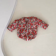 Load image into Gallery viewer, Y92123LS-Fashionable baby quilted large lapel jumpsuit (pre-sale and delivery in early December)