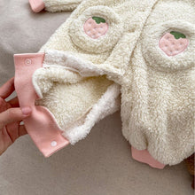 Load image into Gallery viewer, H10022LS-Cute cartoon hooded thick warm clothes