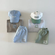 Load image into Gallery viewer, Y8356TG-Autumn Boys and Girls Fashion Letter Colored Casual Long Sleeve Top + Pants Two-piece Set