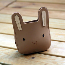 Load image into Gallery viewer, 02105AC- Korean cute children's bag PU cartoon animal with clip crossbody shoulder bag