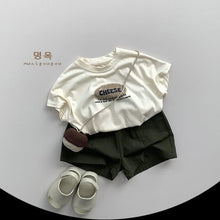 Load image into Gallery viewer, 88068SE-Summer Korean cheese short-sleeved T-shirt