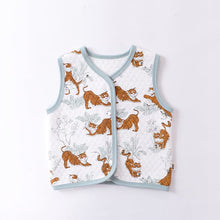 Load image into Gallery viewer, D23313SE-Padded warm baby vest for boys and girls