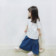 Load image into Gallery viewer, 23015PCW-Japanese long loose forest style large pocket half-length parent-child outfit