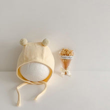 Load image into Gallery viewer, D23306AC-Baby cute wool ball pure cotton earmuffs