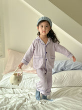 Load image into Gallery viewer, CJ250377JG-Spring and autumn pure cotton gauze long-sleeved home suit