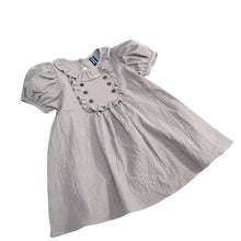 Load image into Gallery viewer, 25D450DS-Korean style sweet puff sleeve cute doll dress