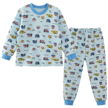 Load image into Gallery viewer, T3C642JG-Autumn and winter children's air cotton Japanese style home clothes suit