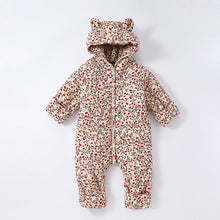 Load image into Gallery viewer, D22877LS-Winter Bear Hooded Plush Nordic Style Warm Jumpsuit