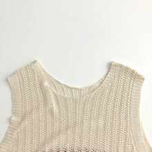 Load image into Gallery viewer, 23B18SE-Summer trendy rainbow knitted hollow sleeveless vest