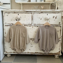 Load image into Gallery viewer, Y93104LS-Spring Colored Velvet Pocket Sweater