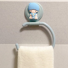 Load image into Gallery viewer, 73110AC-Children's cartoon towel rack, punch-free bathroom creative storage rack