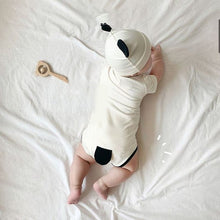 Load image into Gallery viewer, 71717LS-Summer Korean version of sleepy panda bodysuit + hat