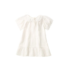 Load image into Gallery viewer, A2403SE-Summer European and American children's casual short-sleeved lace collar top