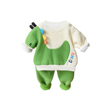 將圖片載入圖庫檢視器 2304162TG-卡通恐龍外出服兩件套