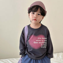 Load image into Gallery viewer, C83868SE-Boys and girls long-sleeved letter loose tops