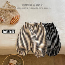 Load image into Gallery viewer, D23331PA-Baby clothes casual plus velvet thickened PP pants