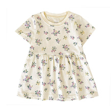 Load image into Gallery viewer, MDBDS2241DS-Summer Korean cotton short-sleeved floral dress