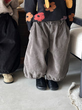 Load image into Gallery viewer, 25Q44PA-春季森系簡約燈芯絨燈籠寬褲