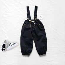 Load image into Gallery viewer, 23033PCW-Japanese style boys and girls casual overalls parent-child wear