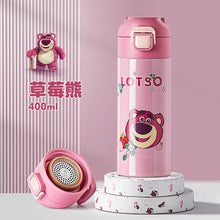 Load image into Gallery viewer, 6145AC-Cartoon 316 stainless steel portable and shatterproof children's bouncing thermos cup