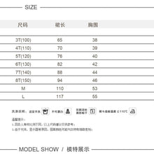 Load image into Gallery viewer, 202PCW-Spring and summer leisure long cotton knitted parent-child dress