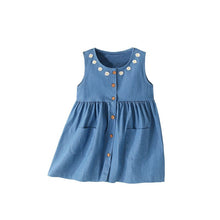 Load image into Gallery viewer, 9319DS-Summer European and American children's vest dress