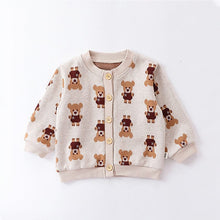 Load image into Gallery viewer, D23299SE-Thin children's knitted cardigan sweater jacket