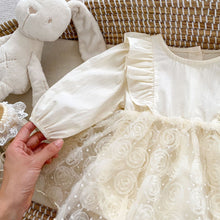 Load image into Gallery viewer, H10127LS-Spring sweet mesh flower skirt