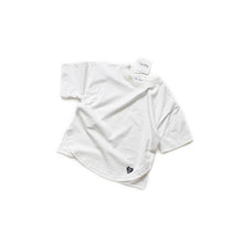 Load image into Gallery viewer, 297SE-Summer black and white love print pure cotton Japanese loose short-sleeved T