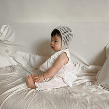 Load image into Gallery viewer, Y8407TG-Summer sleeveless breathable cotton skirt top + jacquard bloomers suit