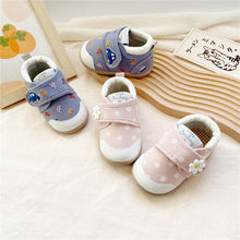 Load image into Gallery viewer, Q5206AC- Spring and Autumn small flower car baby soft sole toddler shoes