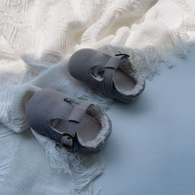 Load image into Gallery viewer, X881AC-Winter thickened, warm, non-slip, solid color, versatile soft-soled toddler shoes