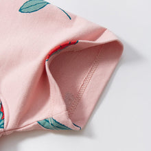 Load image into Gallery viewer, S1872DS-Summer flower short-sleeved cotton dress