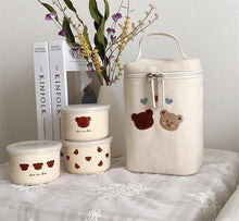 Load image into Gallery viewer, 61903AC-Korean version of bear aluminum foil insulation storage bag