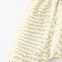 Load image into Gallery viewer, 9573TG-Summer European and American children's casual round neck short-sleeved top + elastic waist pants two-piece set