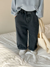 Load image into Gallery viewer, C85093PA- Spring children's casual denim wide-leg pants