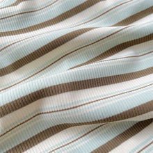 Load image into Gallery viewer, 24028019LS-Summer striped sling triangle bodysuit