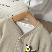 Load image into Gallery viewer, M2517045LS-秋季嬰幼兒立體娃娃排釦連體長袖爬服