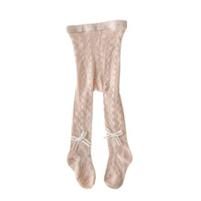 將圖片載入圖庫檢視器 W020AC-夏日褲蝴蝶結網眼褲襪