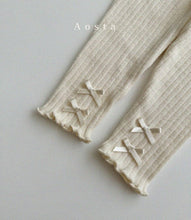 將圖片載入圖庫檢視器 <台灣館>AT24A006-Aosta秋款👖 **山茶花綁帶打底褲 (Camellia Leggings)**【正韓】