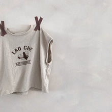 Load image into Gallery viewer, 23D509PCW-Children's cartoon loose printed tops parent-child wear