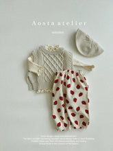 將圖片載入圖庫檢視器 <台灣館>AT24A009-Aosta秋款🦺 **親子針織背心 (Knit Vest)**【正韓】