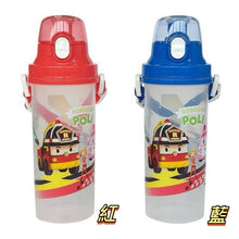 Load image into Gallery viewer, <Taiwan Pavilion> 20102AC-Cartoon POLI Direct Drinking Kettle 650ML (with Carrying Bag)