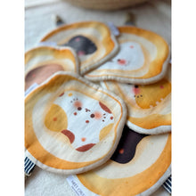 將圖片載入圖庫檢視器 <台灣館> | Meet Chuu |吐司貓手帕夾 幼兒園必備 造型手帕 擦手巾 擦汗巾 手帕巾