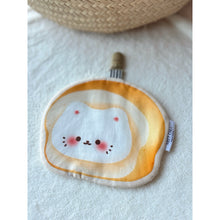 將圖片載入圖庫檢視器 <台灣館> | Meet Chuu |吐司貓手帕夾 幼兒園必備 造型手帕 擦手巾 擦汗巾 手帕巾
