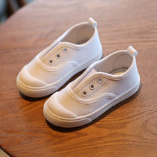 Load image into Gallery viewer, C08AC-White soft-soled children's canvas shoes series