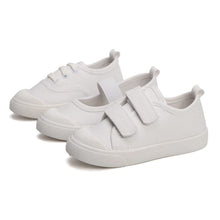 Load image into Gallery viewer, C08AC-White soft-soled children's canvas shoes series