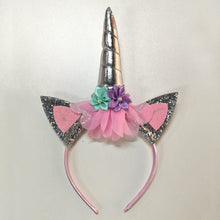 Load image into Gallery viewer, DJS003DS-ins children's clothing foreign trade children's unicorn rainbow dress princess dress festival performance costume princess dress