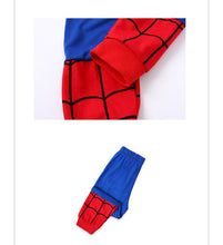 Load image into Gallery viewer, WH91208TG-New children's pajamas boys cotton long-sleeved children's clothing boys and children's small and medium children's home clothes suit